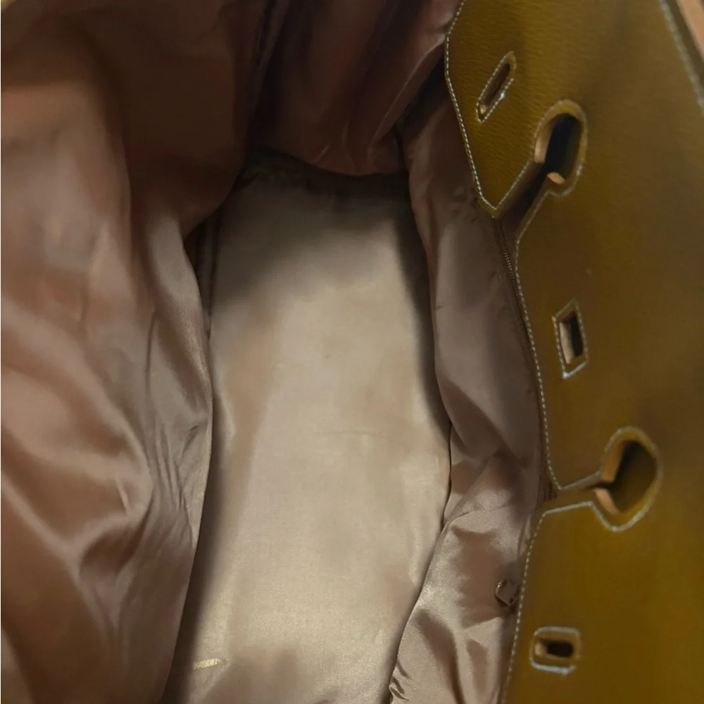 Brown Leather Tote Bag - Picture 5 of 5